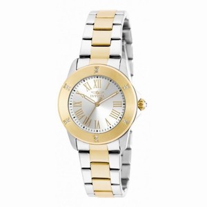 Invicta Angel Silver Dial Two-tone Ladies Watch 19256