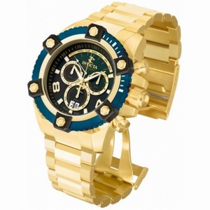 Invicta Arsenal Chronograph Black Dial Gold-tone PVD Men's Watch 80186