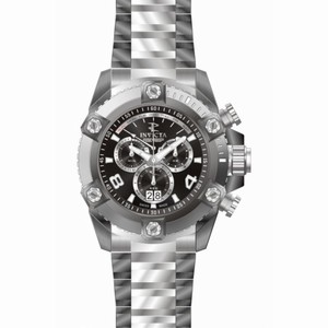Invicta Arsenal Chronograph Black Dial Gunmetal PDC Men's Watch 13014