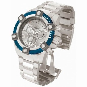 Invicta Arsenal Chronograph Silver-tone Dial Stainless Steel Men's Watch 80176