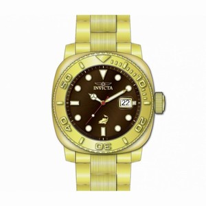 Invicta Australian Pro Diver Automatic Brown Dial Gold-tone Men's Watch 14486