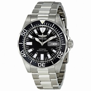 Invicta Black Dial Diver Stainless Steel Men's Watch 7041