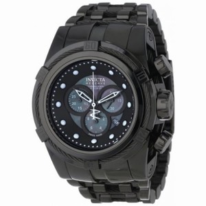 Invicta Bolt Chronograph Black Dial Black Ion-plated Men's Watch 12750