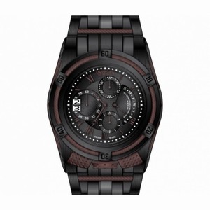 Invicta Bolt Chronograph Black Dial Black Polyurethane Band Men's Watch 12678