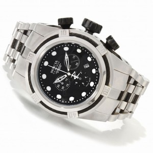 Invicta Bolt Chronograph Black Dial Stainless Steel Band Men's Watch 0821