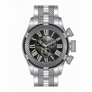 Invicta Bolt Chronograph Black Dial Stainless Steel Men's Watch 17431