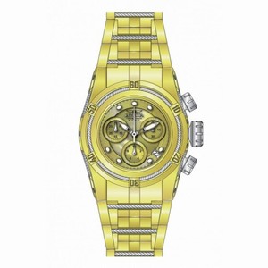 Invicta Bolt Chronograph Gold Dial Gold-tone Ladies Watch 16110