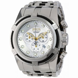 Invicta Bolt Chronograph Silver Dial Stainless Steel Men's Watch 14067