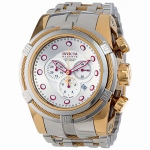 Invicta Bolt Chronograph Silver Dial Stainless Steel Men's Watch 14068