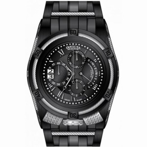 Invicta Bolt Chronograph Stainless Steel Black PVD Men's Watch 12675