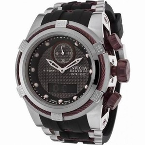 Invicta Bolt Grey Dial Black Rubber Men's Watch 12489