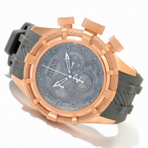 Invicta Bolt Reserve Chronograph Grey Dial Rose Gold-Tone Men's Watch 11818