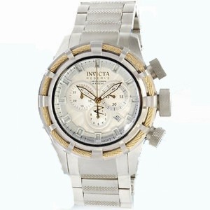 Invicta Bolt Reserve Chronograph Silver Dial Men's Watch 11036