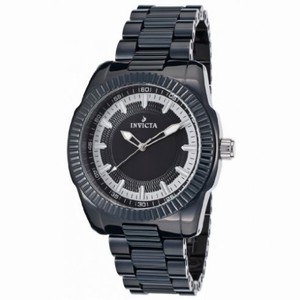 Invicta Ceramics Black Dial Black Ceramic Men's Watch 15324