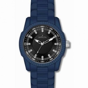 Invicta Ceramics Black Dial Blue Ceramic Ladies Watch 15319