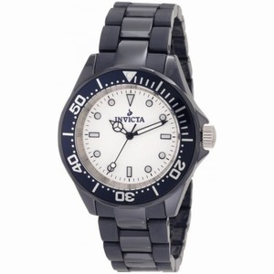 Invicta Ceramics White Dial Blue Ceramic Men's Watch 1183