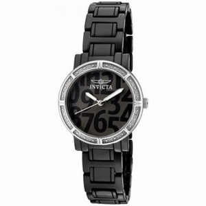 Invicta Classique Ceramic Diamond Accented Ladies Watch 10277