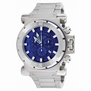 Invicta Coalition Force Classic Chronograph Blue Dial Stainless Steel Men's Watch 1939