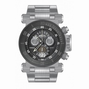Invicta Coalition Forces Chronograph Black Dial Stainless Steel Men's Watch 17646