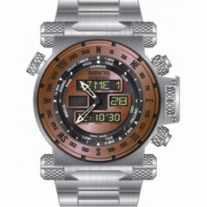 Invicta Coalition Forces Chronograph Rose Gold Dial Stainless Steel Men's Watch 13075