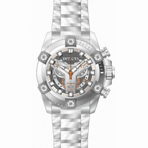 Invicta Coalition Forces Chronograph Silver and Grey Dial Stainless Steel Men's Watch 19579