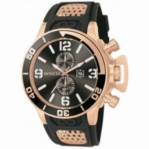 Invicta Corduba Black Dial Black Polyurethane  Men's Watch 80315