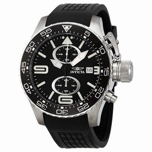 Invicta Corduba Chronograph Black Dial Stainless Steel Men's Watch 11775