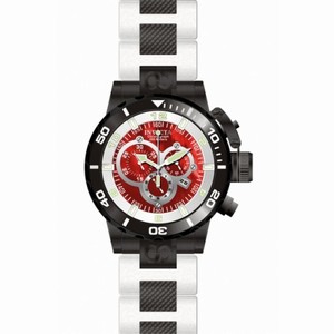 Invicta Corduba Chronograph Red Dial Stainless Steel Men's Watch 80218