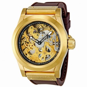 Invicta Corduba Sea Ghost Skeletonized Mechanical Gold-tone Stainless Steel Men's Watch 1085