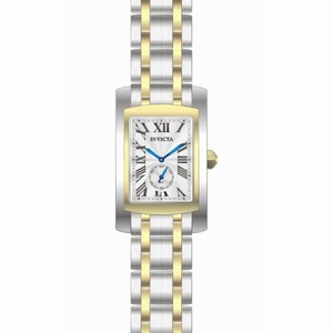 Invicta Cuadro Silver Dial Two-tone Stainless Steel Men's Watch 14698