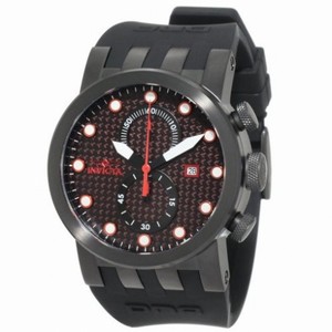 Invicta DNA Black Carbon Fiber Dial Black Rubber Men's Watch 10428