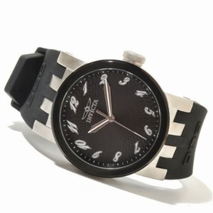 Invicta DNA Black Dial Black Polyurethane Strap Men's Watch 12798