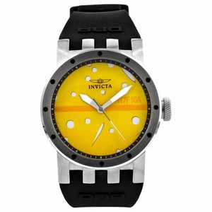 Invicta DNA Recycled Art Yellow Dial Ladies Watch 10444