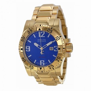 Invicta Excursion Blue Dial Gold-plated Men's Watch 80600