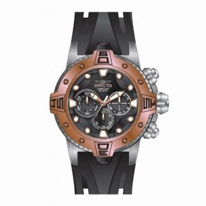 Invicta Excursion Chronograph Black Dial Black Polyurethane Men's Watch 14088