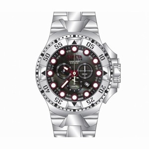 Invicta Excursion Chronograph Black Dial Stainless Steel Men's Watch 13083