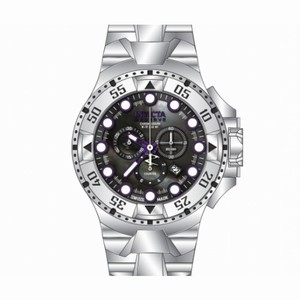 Invicta Excursion Chronograph Black Dial Stainless Steel Men's Watch 13085