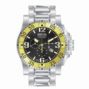 Invicta Excursion Chronograph Black Dial Stainless Steel Men's Watch 14040