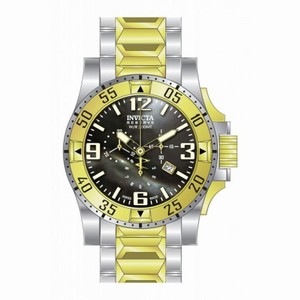 Invicta Excursion Chronograph Black Dial Two-tone Men's Watch 80385