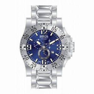 Invicta Excursion Chronograph Blue Dial Stainless Steel Men's Watch 15308