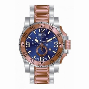 Invicta Excursion Chronograph Blue Dial Two-tone Men's Watch 15335