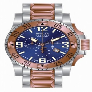 Invicta Excursion Chronograph Blue Dial Two-tone Men's Watch 80382