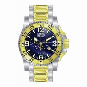 Invicta Excursion Chronograph Blue Dial Two-tone Men's Watch 80386
