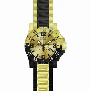 Invicta Excursion Chronograph Gold Dial Two-tone Men's  Watch 20141