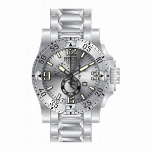 Invicta Excursion Chronograph Silver Dial Stainless Steel Men's Watch 15309