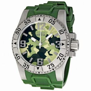 Invicta Excursion Green Camouflage Dial Men's Watch 1094