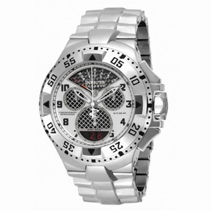Invicta Excursion Silver Dial Men's Chronograph Stainless Steel Watch 17468