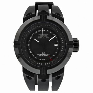 Invicta Force Collection Black Ion Plated GMT Men's Watch 0835