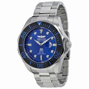 Invicta Grand Diver Blue Dial Stainless Steel Men's Watch 14655