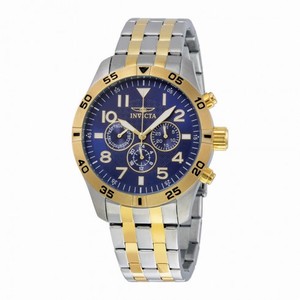 Invicta I- Force Multi-Function Blue Dial Two-tone Men's Watch 19203